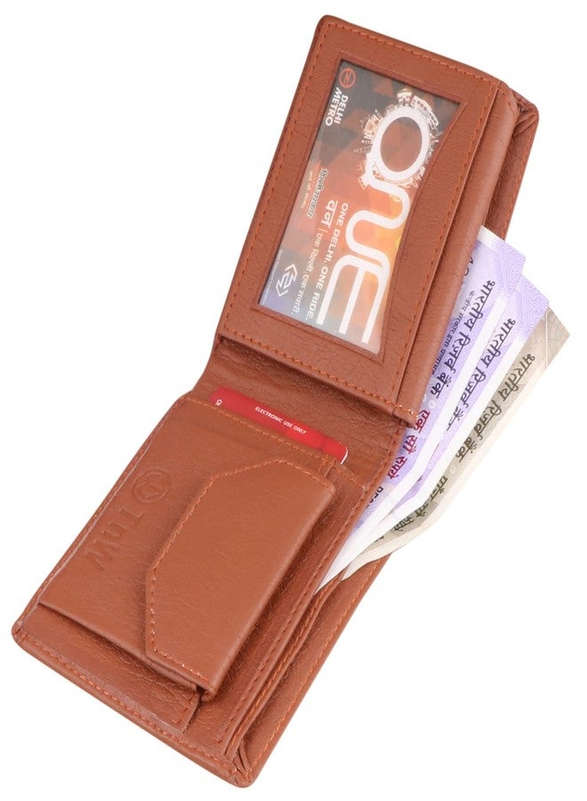 TNW Wallet for Men and Boys Stylish Trendy (Tan) (Container4) - Image 4